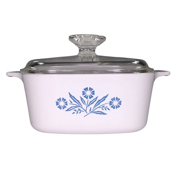 Corning Ware Blue Cornflower 1.5 Qt with lid A-1 1/2-B Vintage 1.5 Qt - Picture 1 of 9